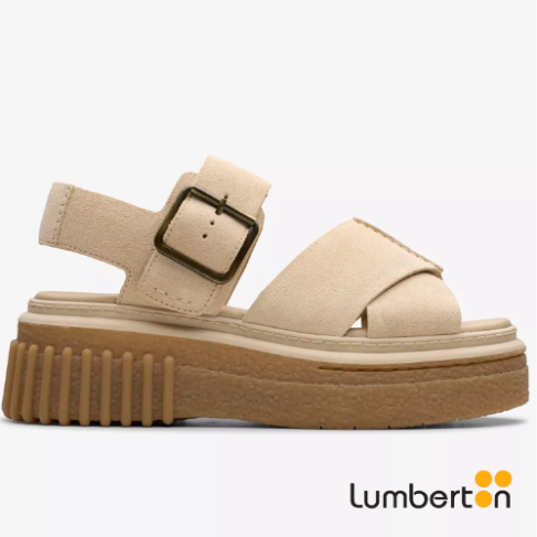 Sandalia Plataforma Beige...