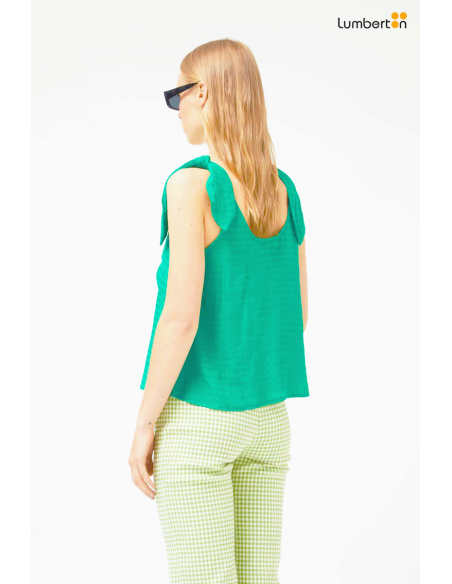Top tirantes lanzada verde11066