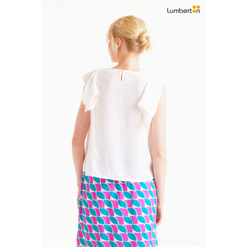 Blusa Volantes Cruda11033 2