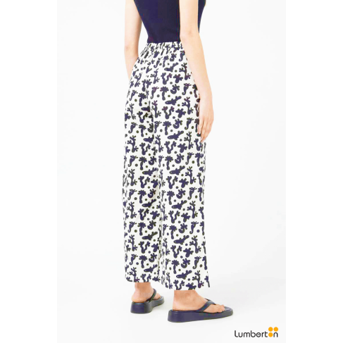 Pantalón recto estampado... 2