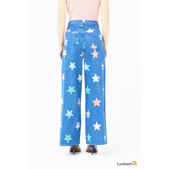 Jeans estampado de estrellas11018