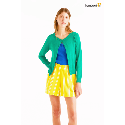 Chaqueta corta verde10457