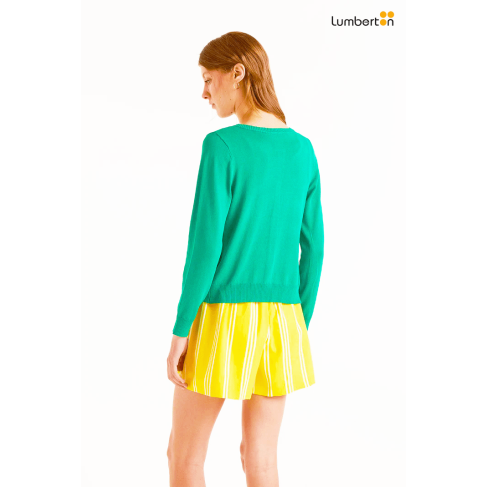 Chaqueta corta verde10457 2