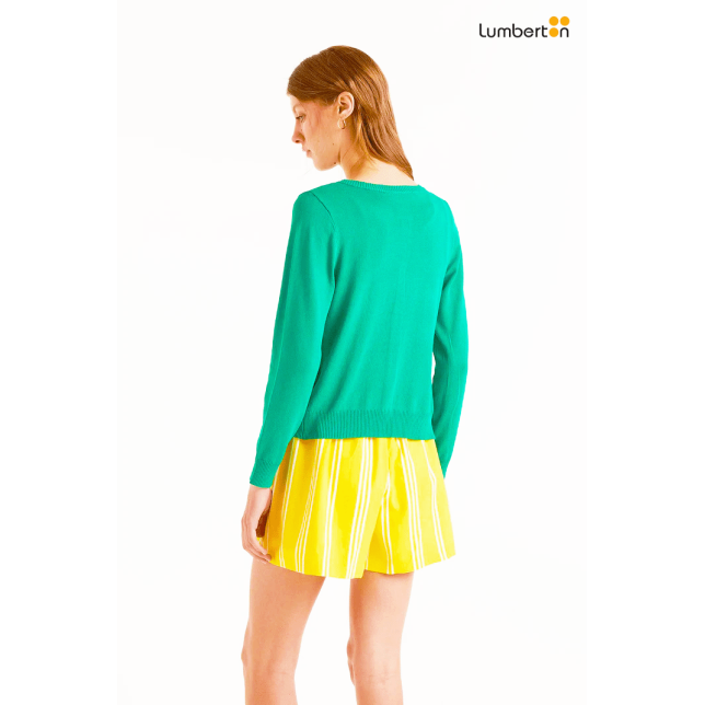 Chaqueta corta verde10457