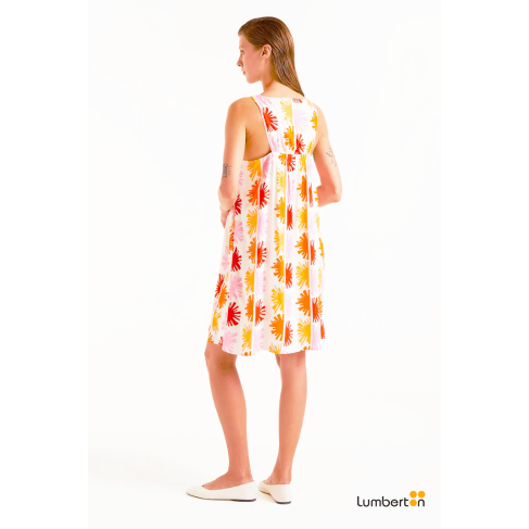 Vestido corto estampado44107 2