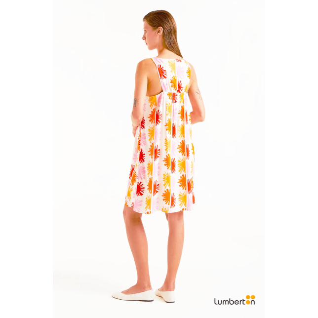 Vestido corto estampado44107