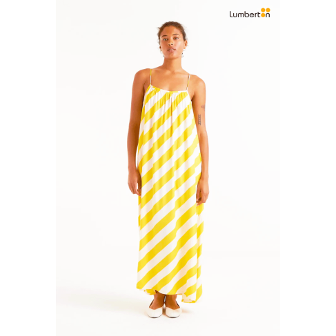 Vestido largo tirantes fino...