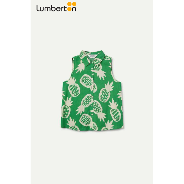 Camiseta Estampado Verde44110