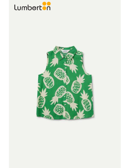 Camiseta Estampado Verde44110