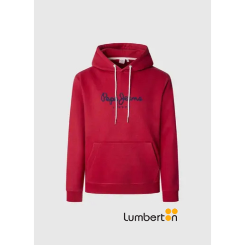 Sudadera roja  capucha...