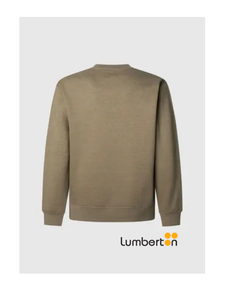 Sudadera cuello redondo verde militar MACBEV