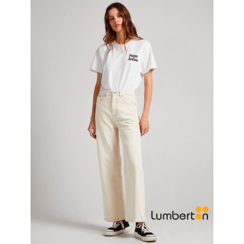 Pantalón beig con bolsillos...