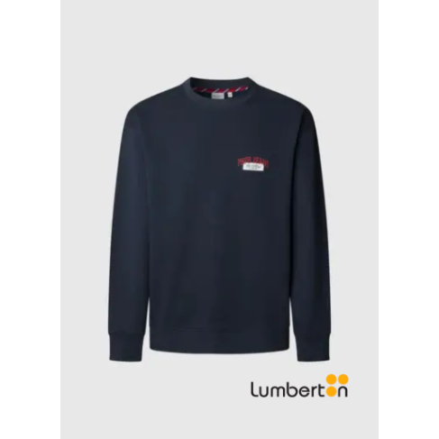 Sudadera azul marino escudo...
