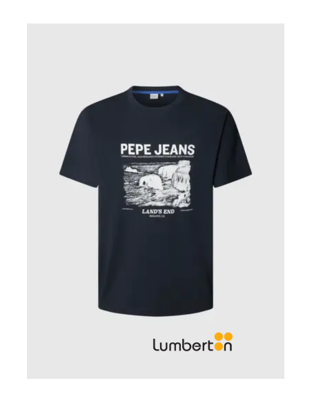 Camiseta m/corta azul marino THOMAS