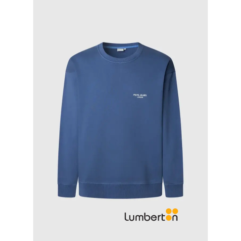 Sudadera básica azul...