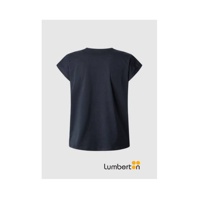 Camiseta básica m/corta azul gris BLOOMA