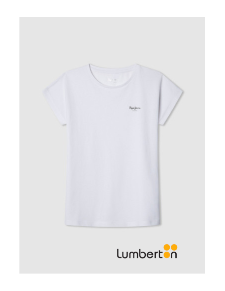 Camiseta básica m/corta blanca BLOOMAB