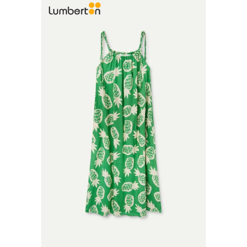 Vestido Largo verde Piña44104 2