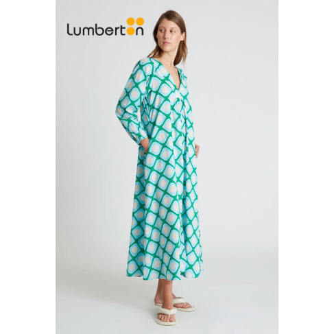 Vestido Largo Estampado...