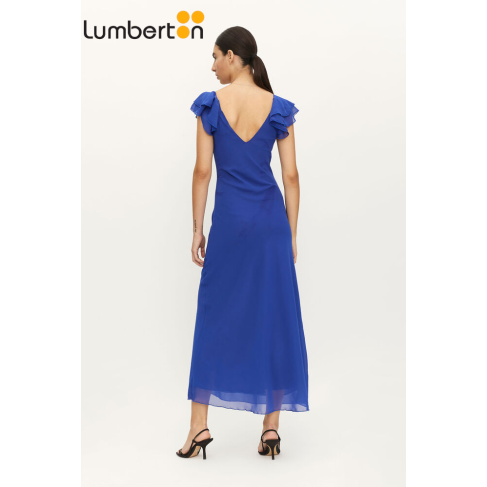 Vestido Largo Azul11309 2