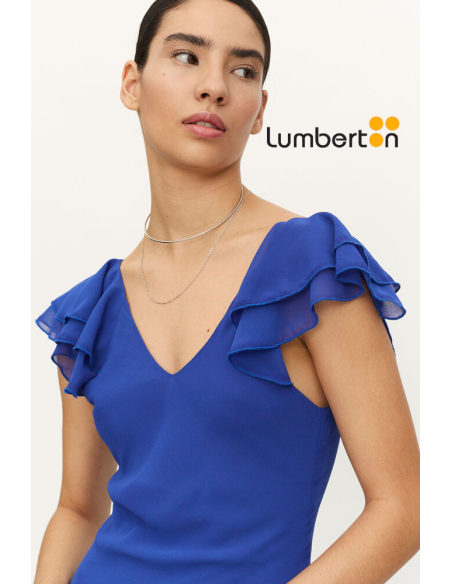 Vestido Largo Azul11309