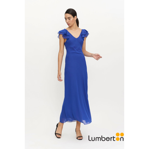 Vestido Largo Azul11309