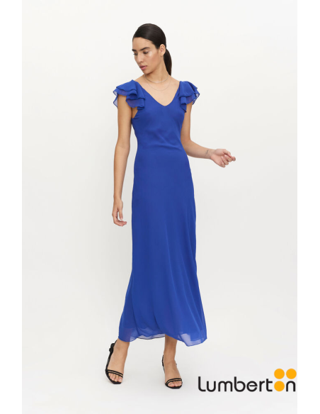 Vestido Largo Azul11309