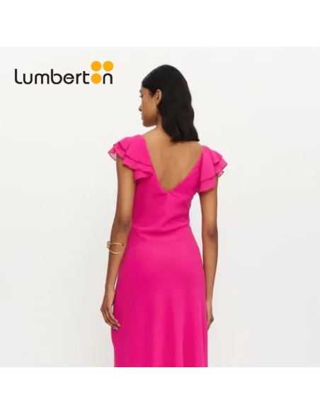 Vestido Largo Rosa11308