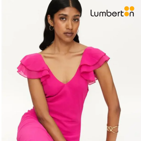 Vestido Largo Rosa11308