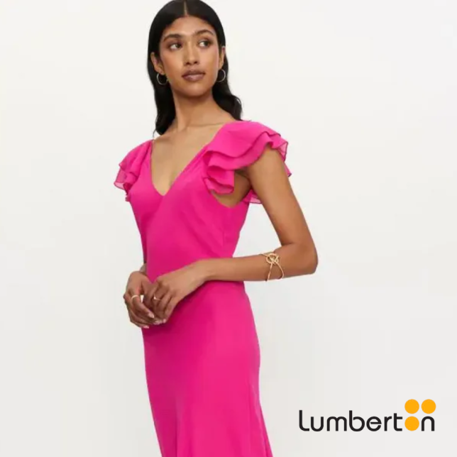 Vestido Largo Rosa11308