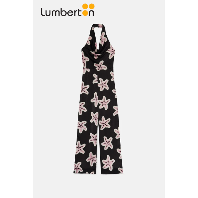 Mono largo halter de estrellas11310 Mono largo halter de estrellas11310