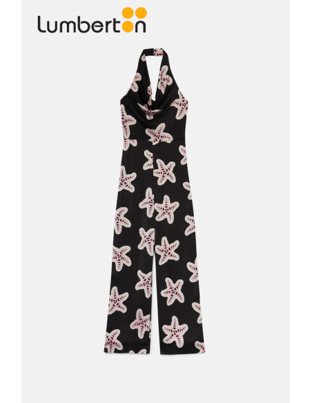 Mono largo halter de estrellas11310