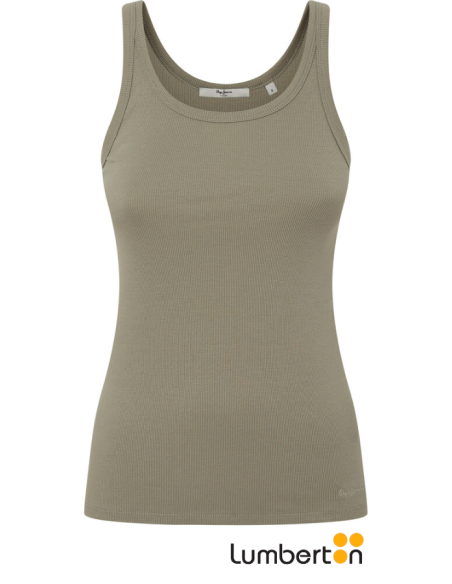 Camiseta Verde S/M Canalé Letras BordadasELIELV