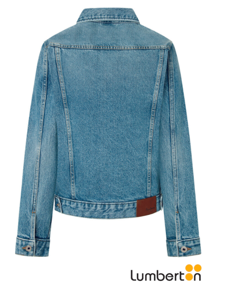 Chaqueta Tejana Azul DesgastadoJACKET