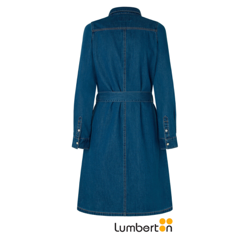 Vestido Tejano Azul Midi... 2