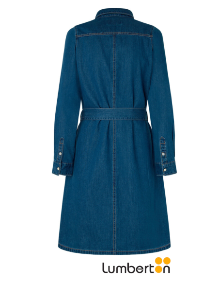 Vestido Tejano Azul Midi AbotonadoREGULHT8