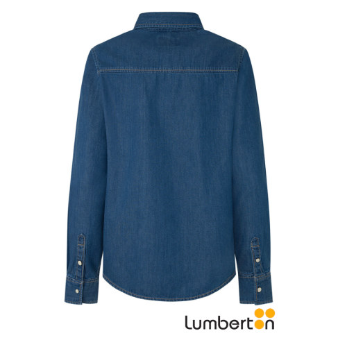 Camisa Vaquera Azul Botones... 2
