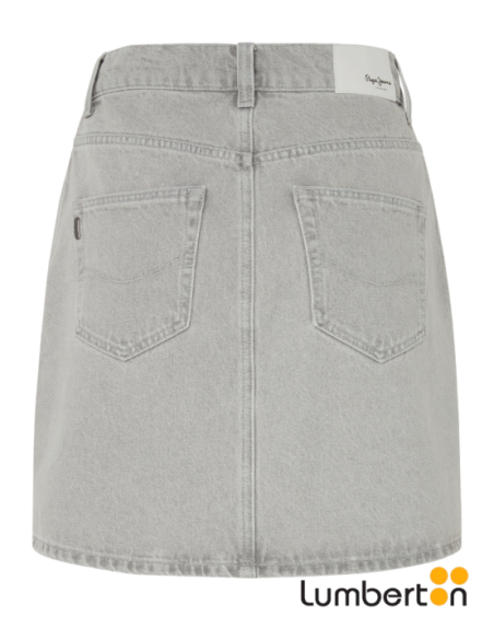 Falda Tejana Corta Gris ClaroMINISKI