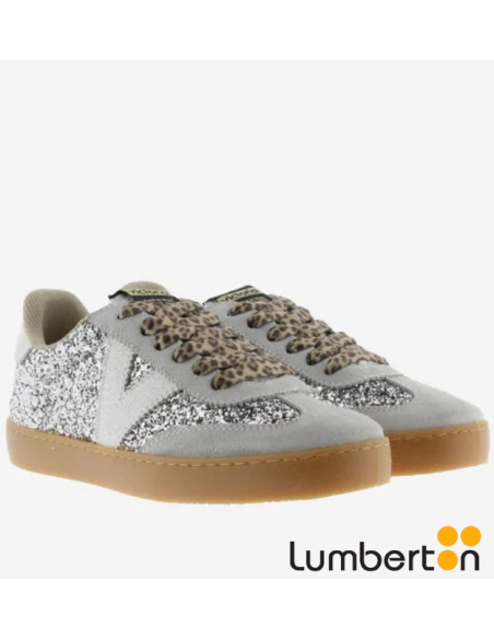 Zapato Victoria Plata Brillante