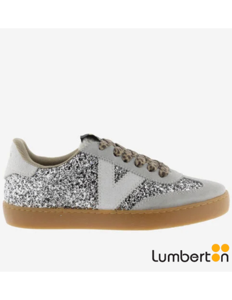 Zapato Victoria Plata Brillante