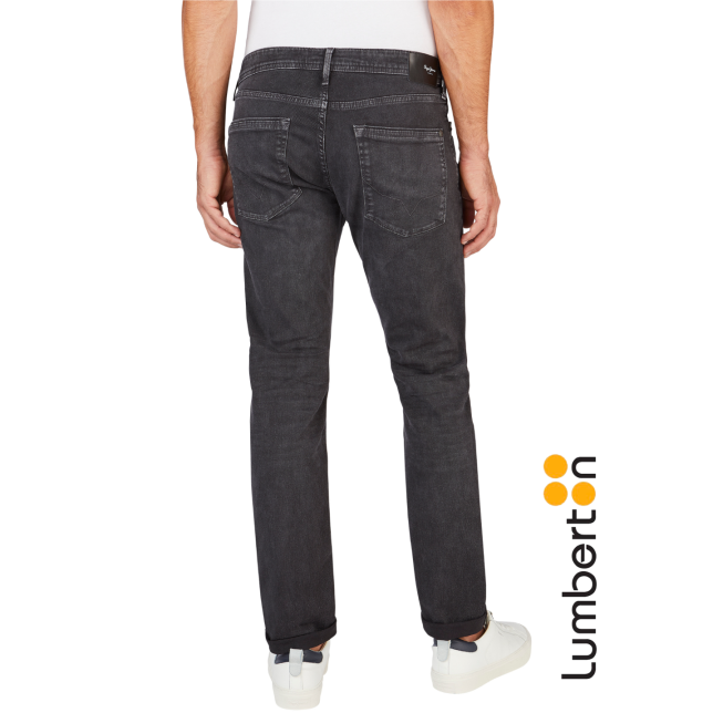 Tejano Taper Negro DesgastadoSTANB24