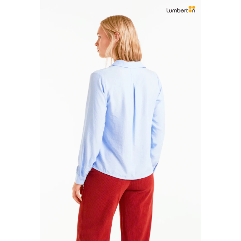 Camisa fluida azul11066 2