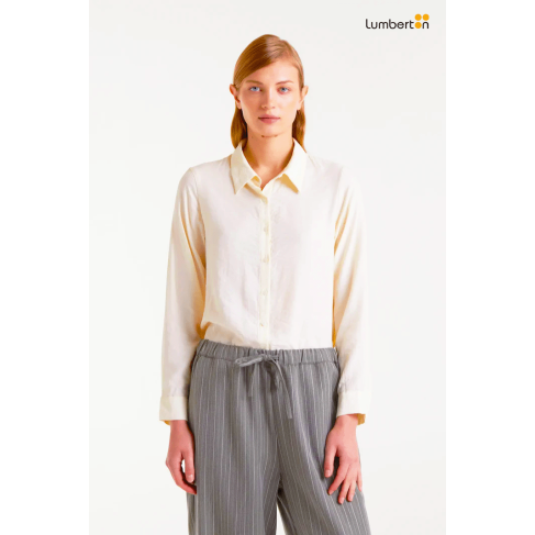 Camisa fluida blanco11065