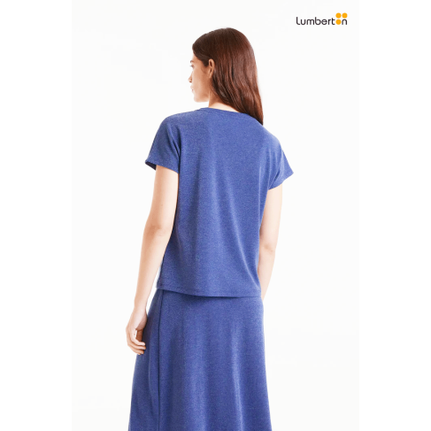 Camiseta cuello pico navy... 2