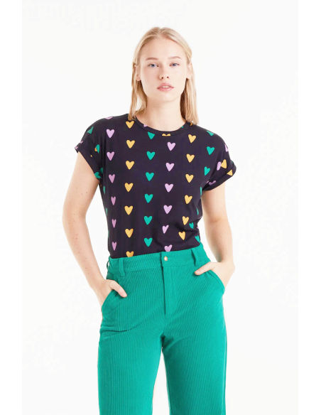 Camiseta con estampado Cupido Lines42004