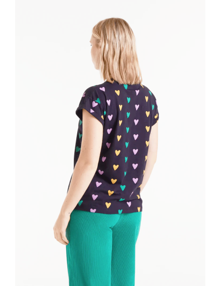 Camiseta con estampado Cupido Lines42004