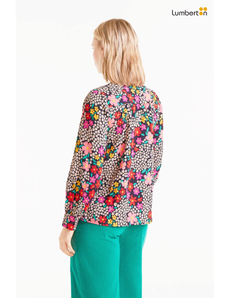 Camiseta con estampado Giardino41004