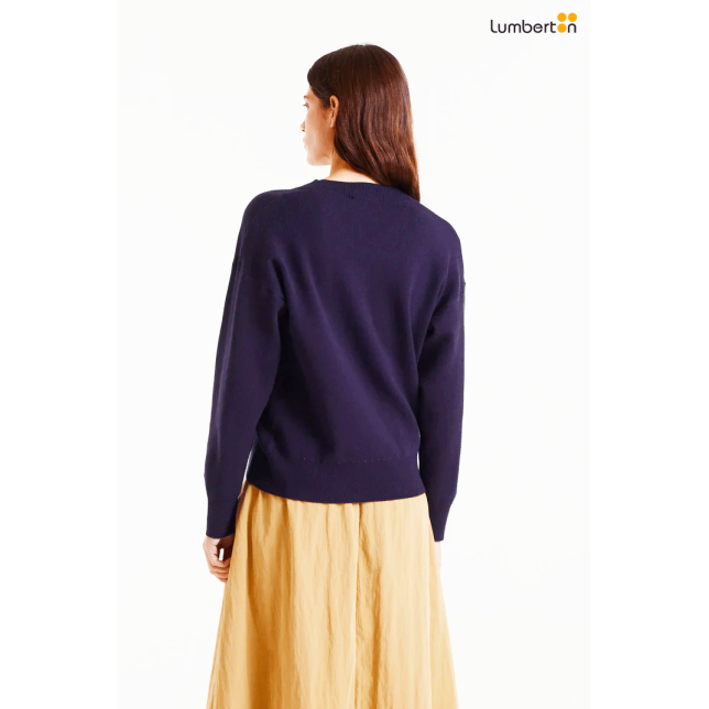 Jersey de punto jacquard con...