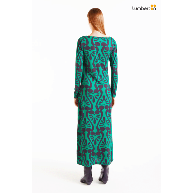 Vestido largo con estampado Baroque41026