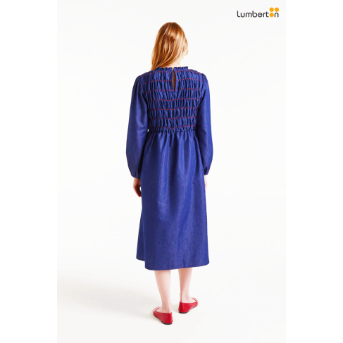 Vestido midi chambray... 2